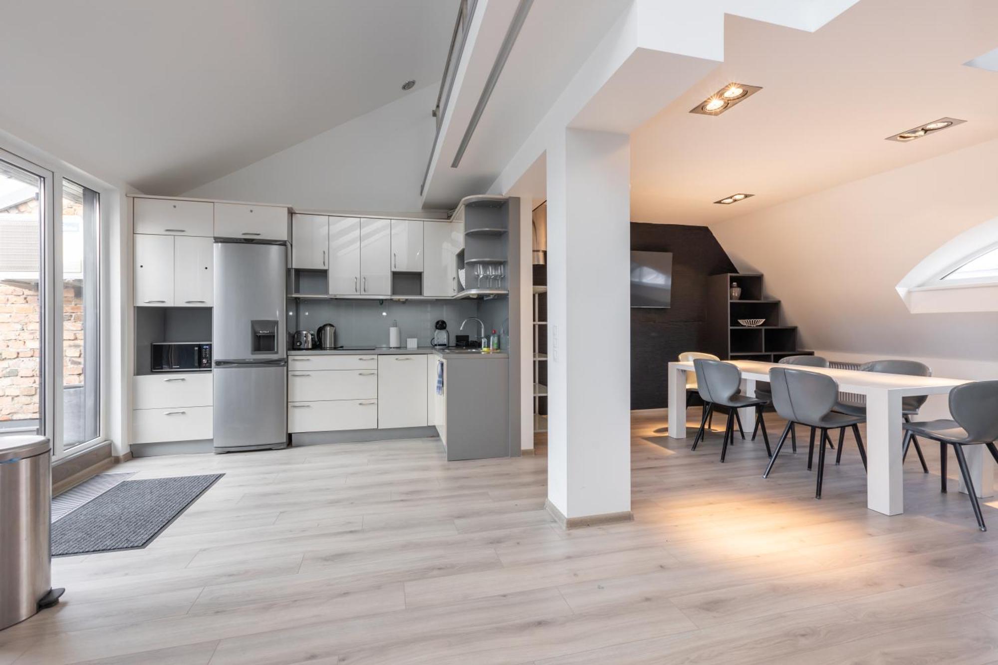 Penthouse Apartment With Terrace Riga Ngoại thất bức ảnh